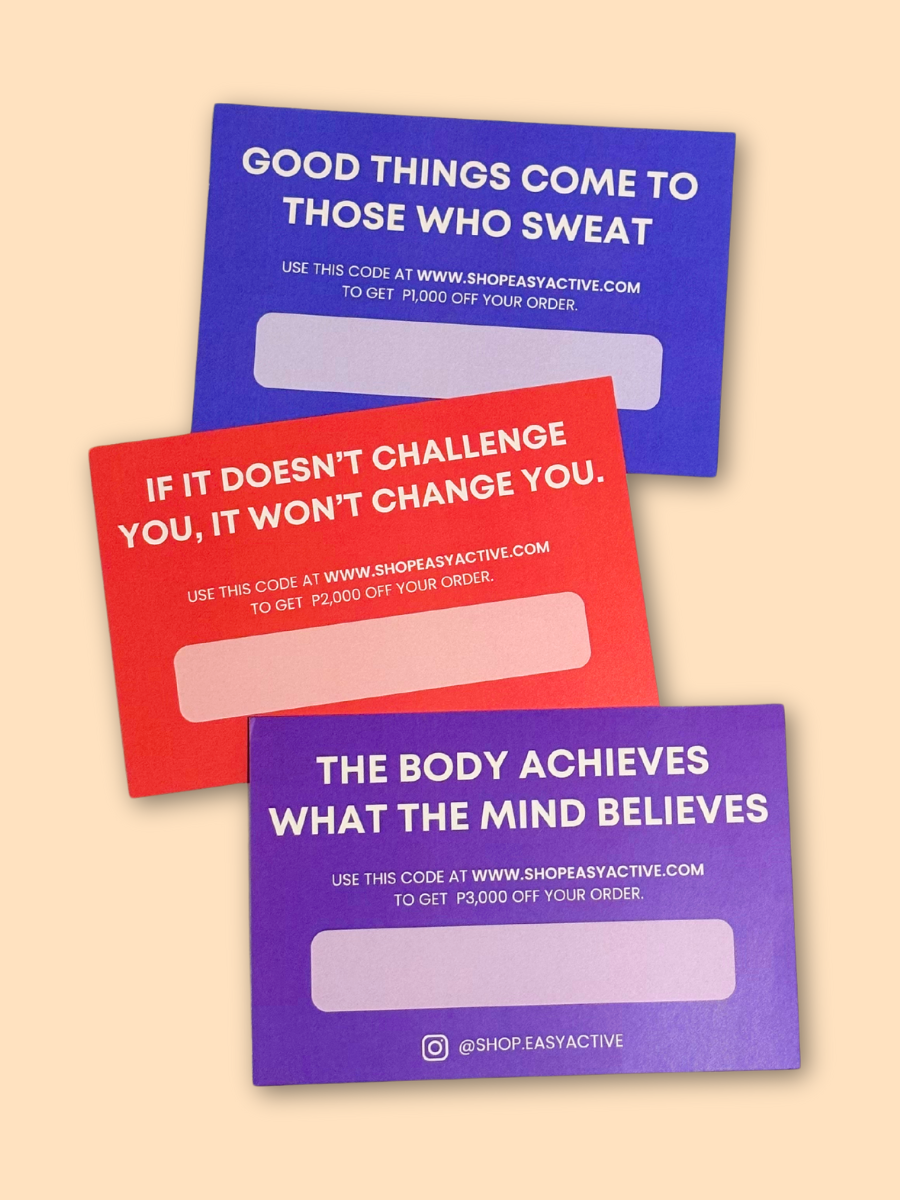 Easy Active Gift Card (Physical) EASY ACTIVE