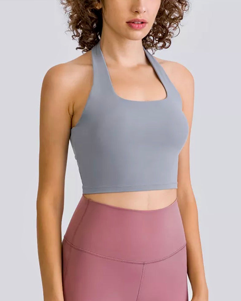 Weekend Halter Sports Bra (only L left) – EASY ACTIVE