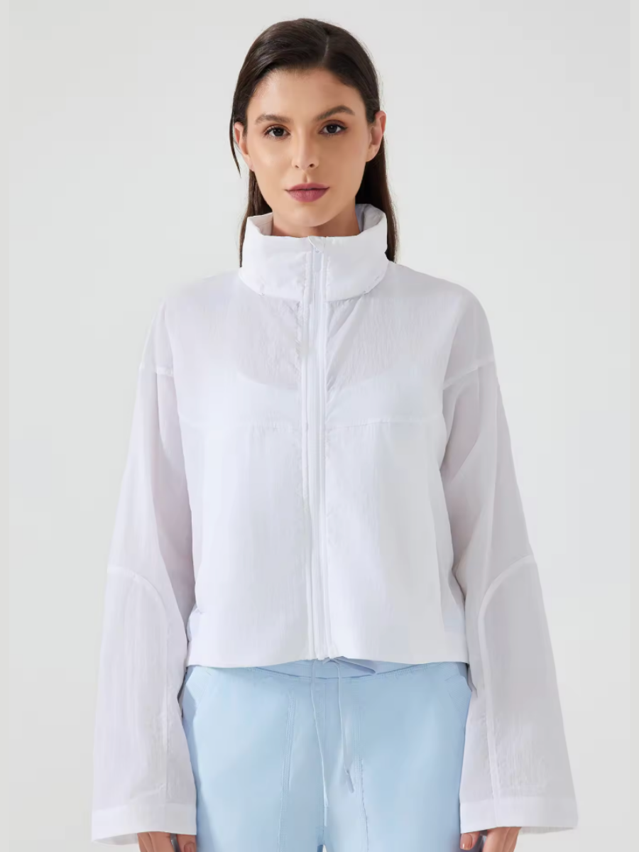 [Sample Sale] Courtside Jacket in White