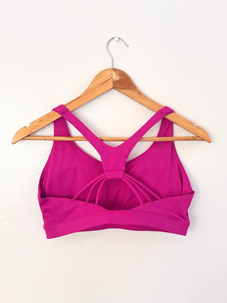 [Sample Sale] Deep Magenta Sports Bra & Leggings