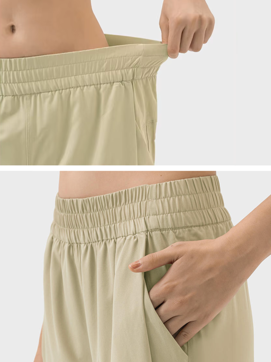 [Sample Sale] Light Cropped Pants in Beige