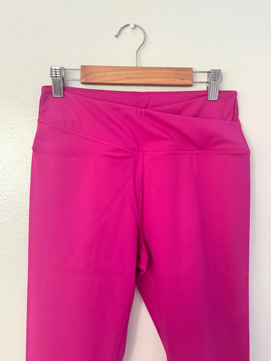 [Sample Sale] Deep Magenta Sports Bra & Leggings