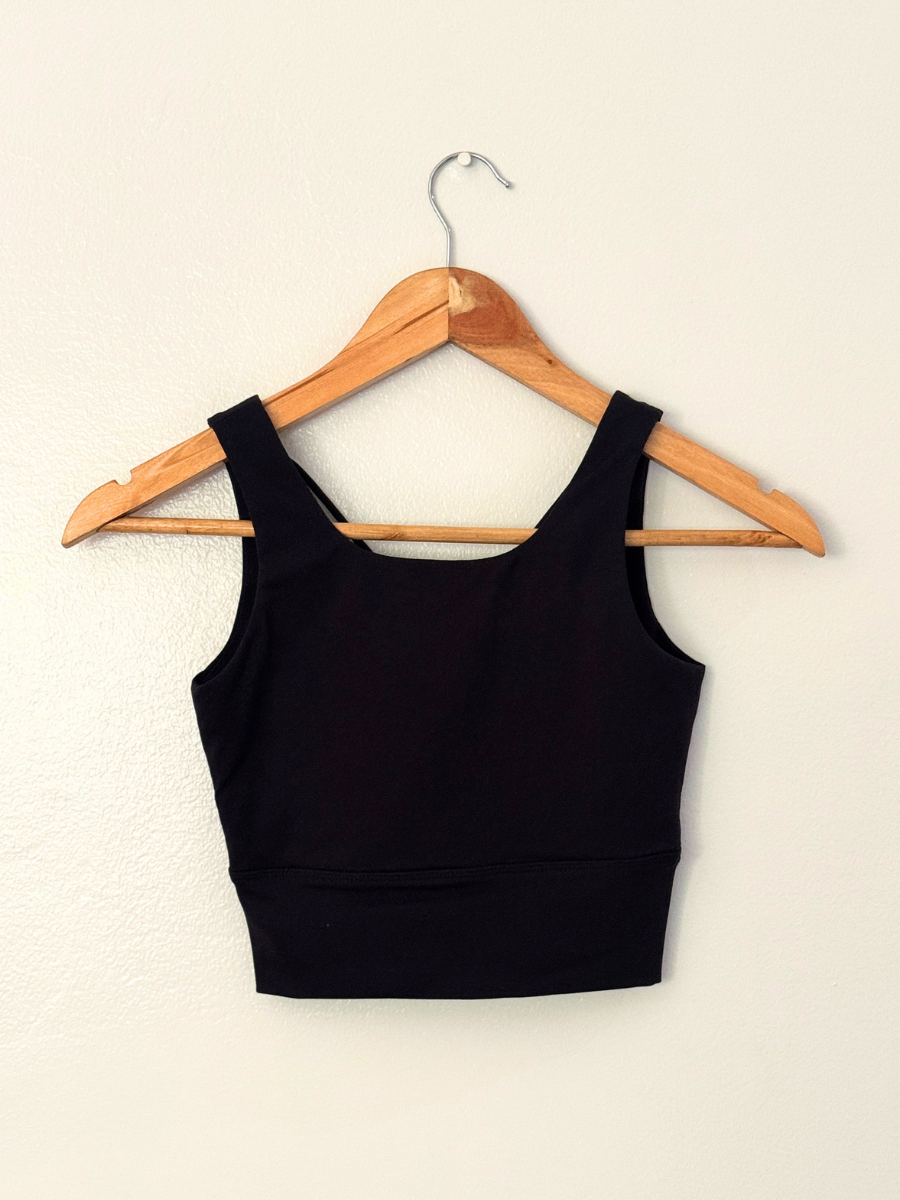 [Sample Sale] High Support Sports Bra in Black
