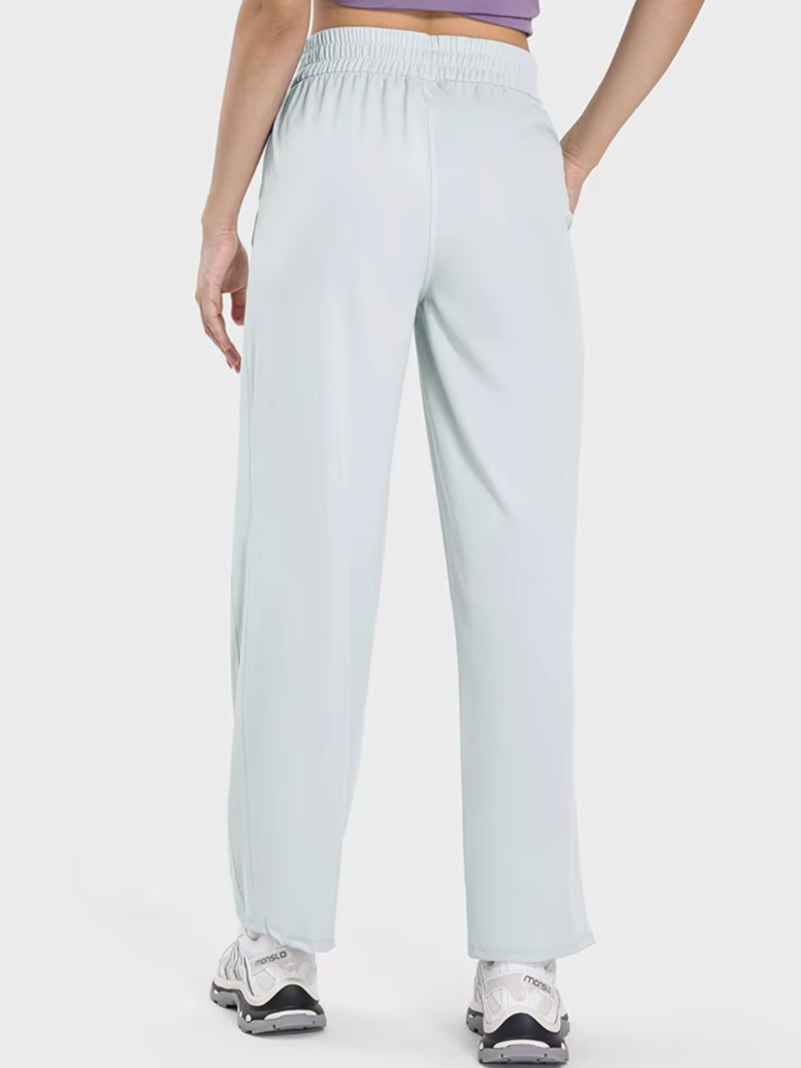 [Sample Sale] Light Wide Leg Pants in Fog