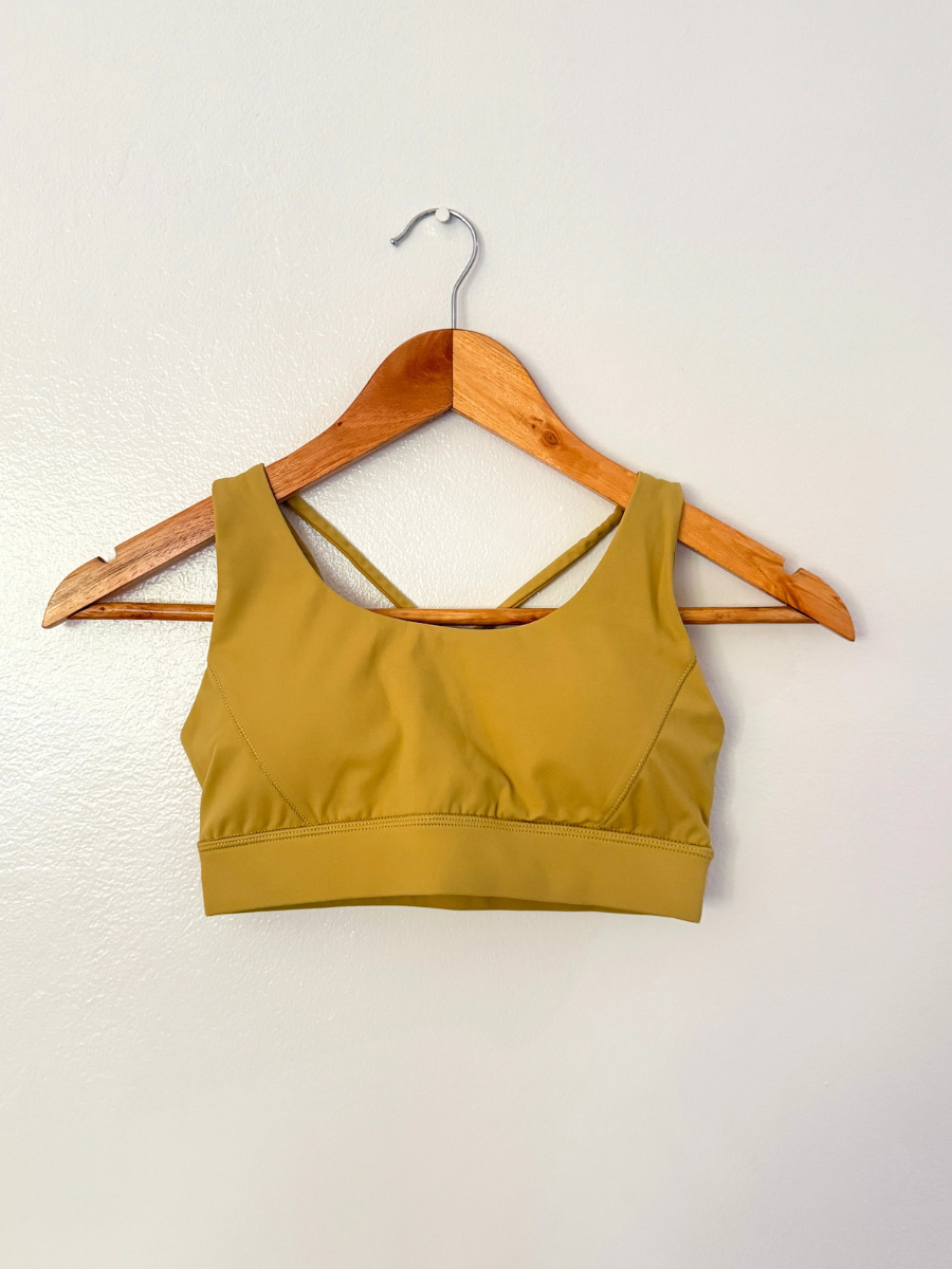 [Sample Sale] Lime Green Sports Bra & Leggings