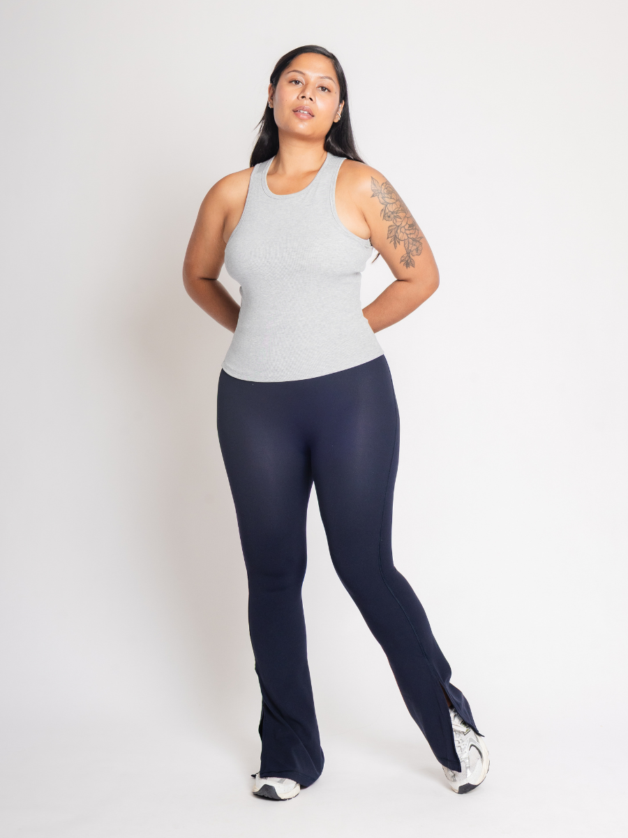 Get Groovy *Slit Flare Pants (Free Size)