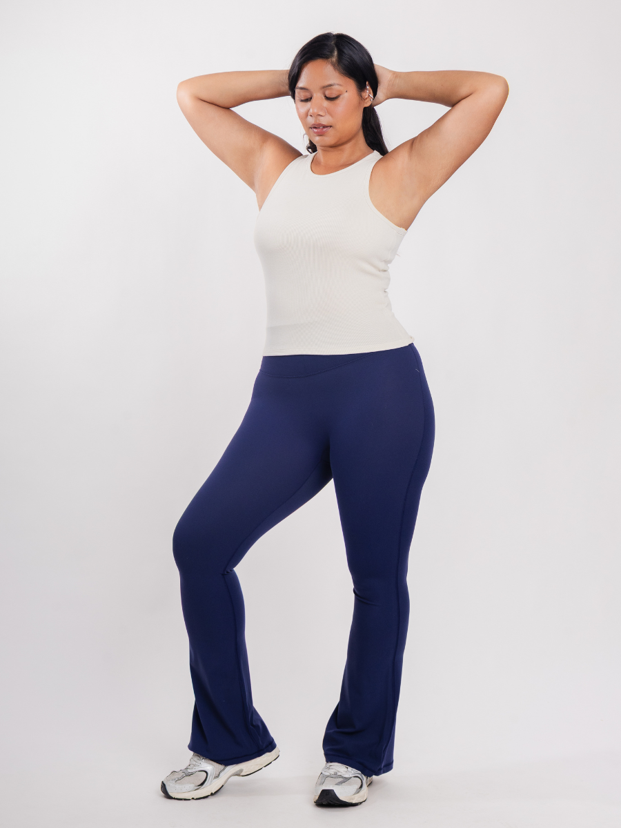 Get Groovy Flared Pants (Free Size)