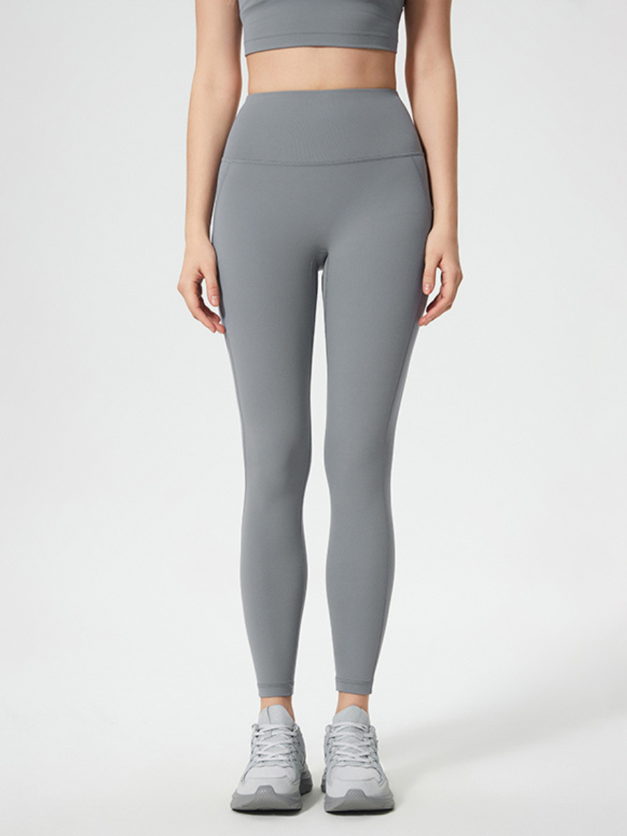 Easy Core 7/8 *Seamless Leggings in Rhino Gray