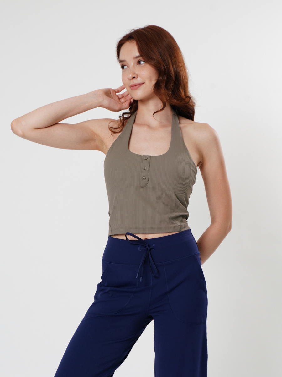 Weekend *Ribbed Padded Halter