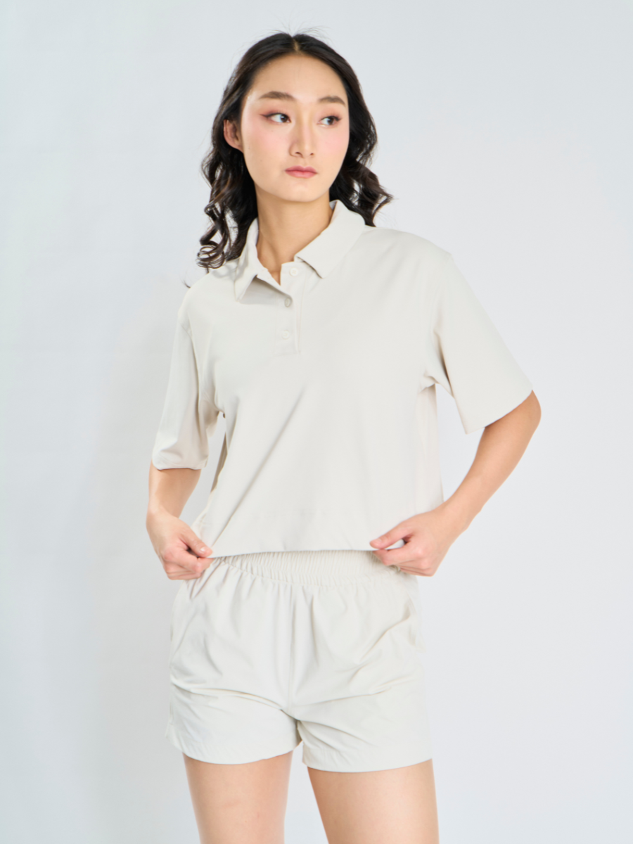 Ease Collared Tee