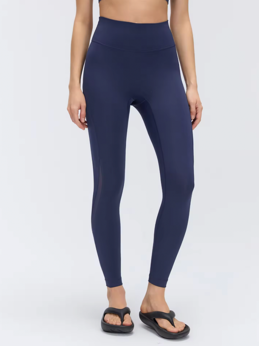 [Sample Sale] Easy Fit *Sheer 7/8 Leggings in Dark Blue