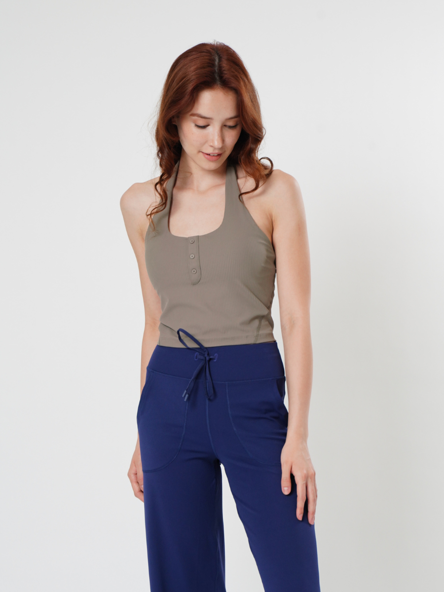Weekend *Ribbed Padded Halter