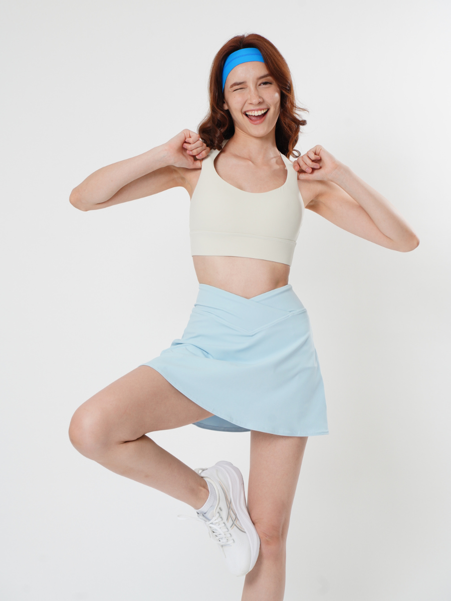 Full Swing Skirt in Dream Blue