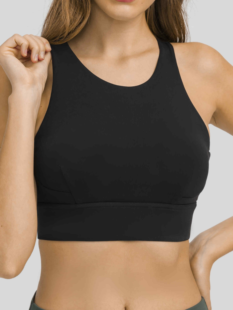 Race Pace High Neck Sports Bra EASY ACTIVE