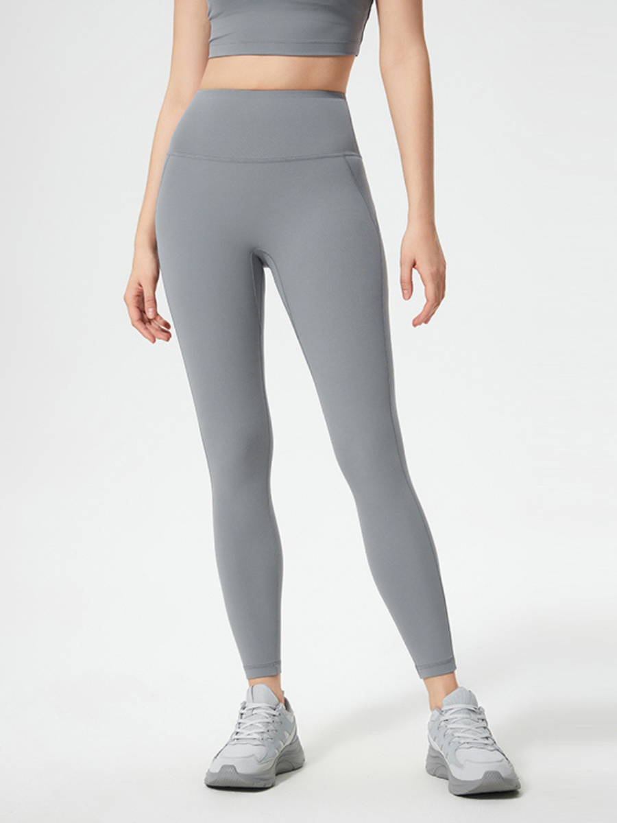 Easy Core 7/8 *Seamless Leggings in Rhino Gray