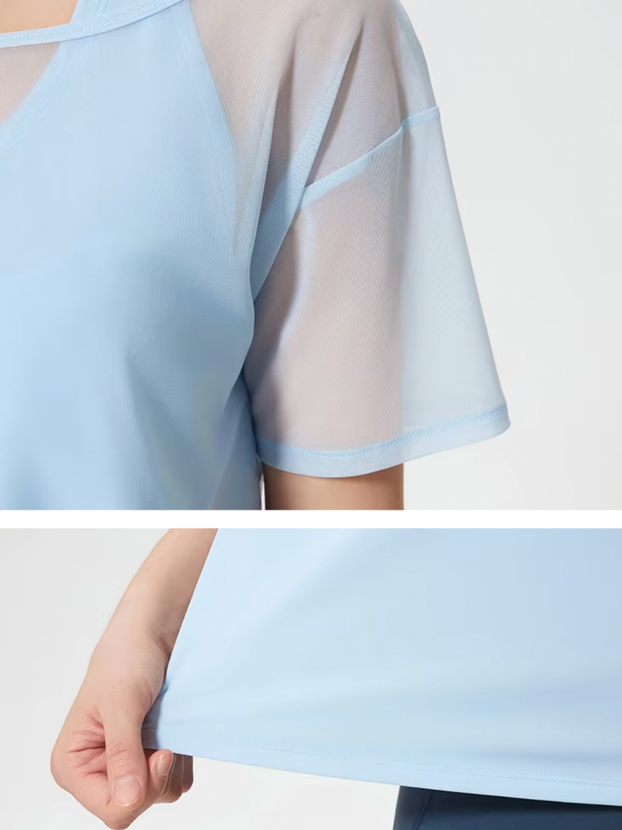 [Sample Sale] Ace Off Shoulder 2-in-1 Tee in White