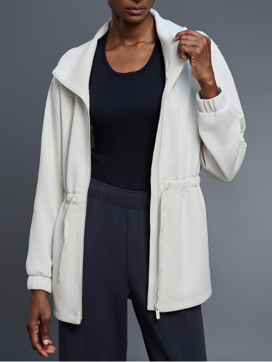 [Sample Sale] Jetsetter Jacket in Egg Shell