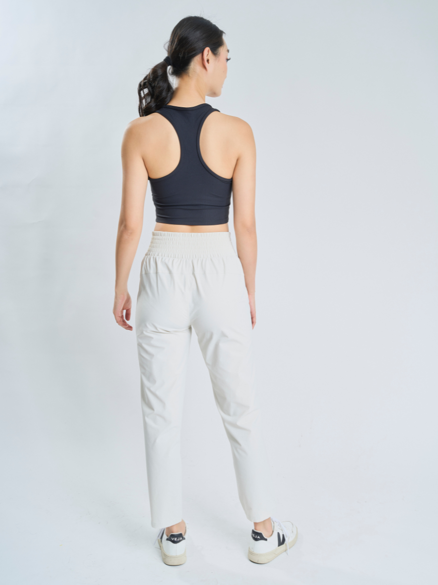 Flex *Ribbed Padded Crop