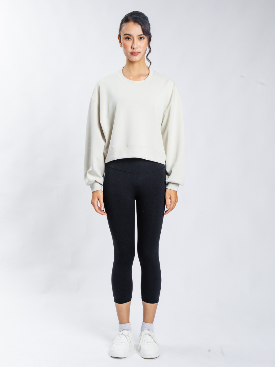 Cozy Oversized Cropped Sweater