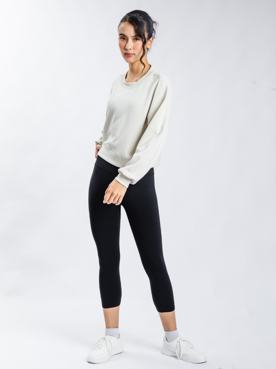Cozy Oversized Cropped Sweater