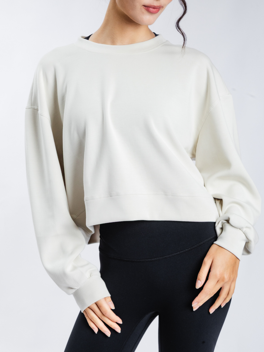 Cozy Oversized Cropped Sweater