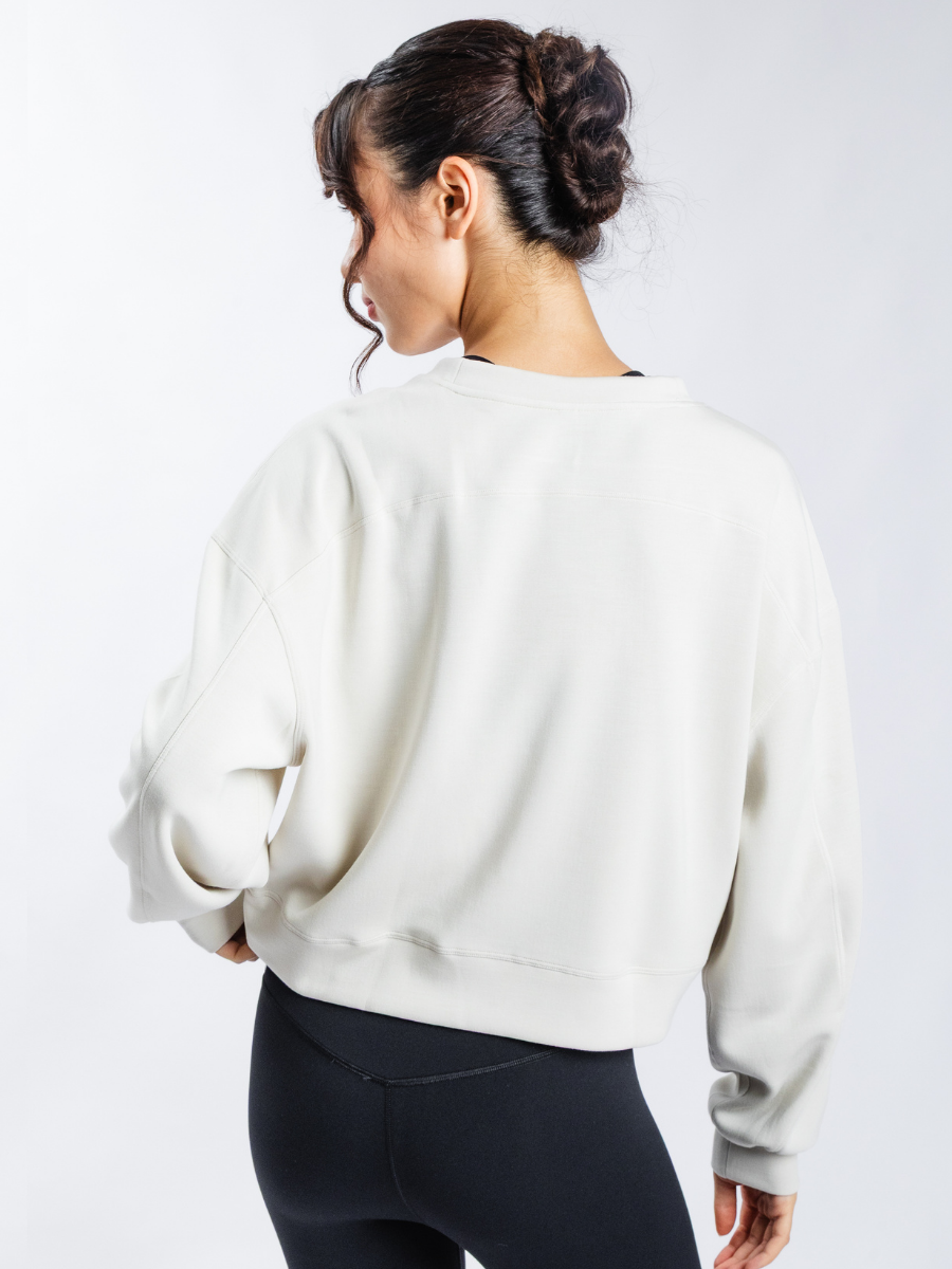 Cozy Oversized Cropped Sweater