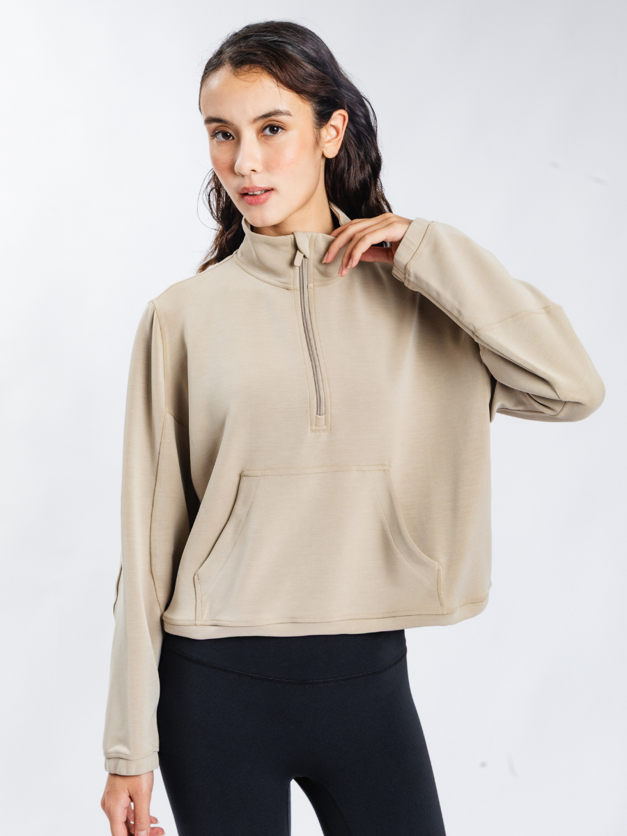 [Limited Edition] Cozy Half Zip Pullover