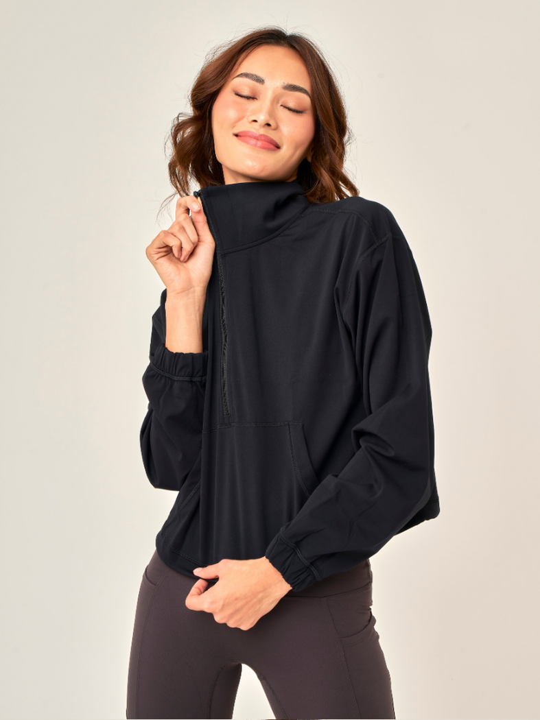 Lounge Half-Zip Pullover (Free Size)