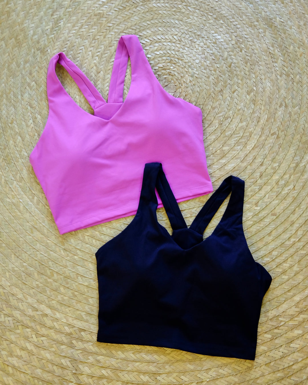 Sculpt Y Padded Tank in Sonic Pink 💖